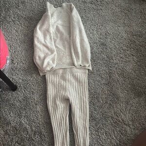 Cat & Jack Cream Kids Matching Set